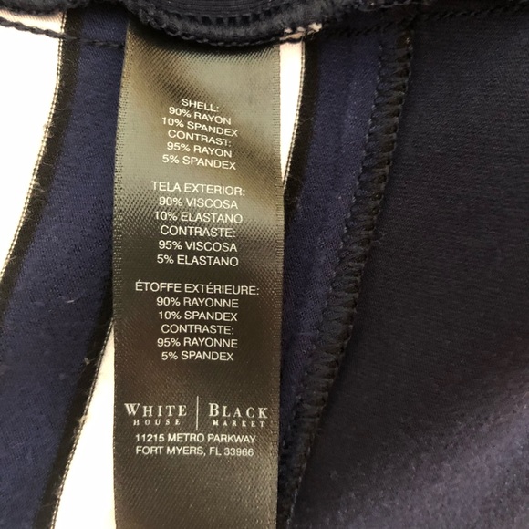 WHBM soft jacket, size 4 , nautical style - Picture 7 of 7